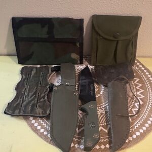 Tactical, archery & Hunting Camouflage and Olive Green various items Set of 6